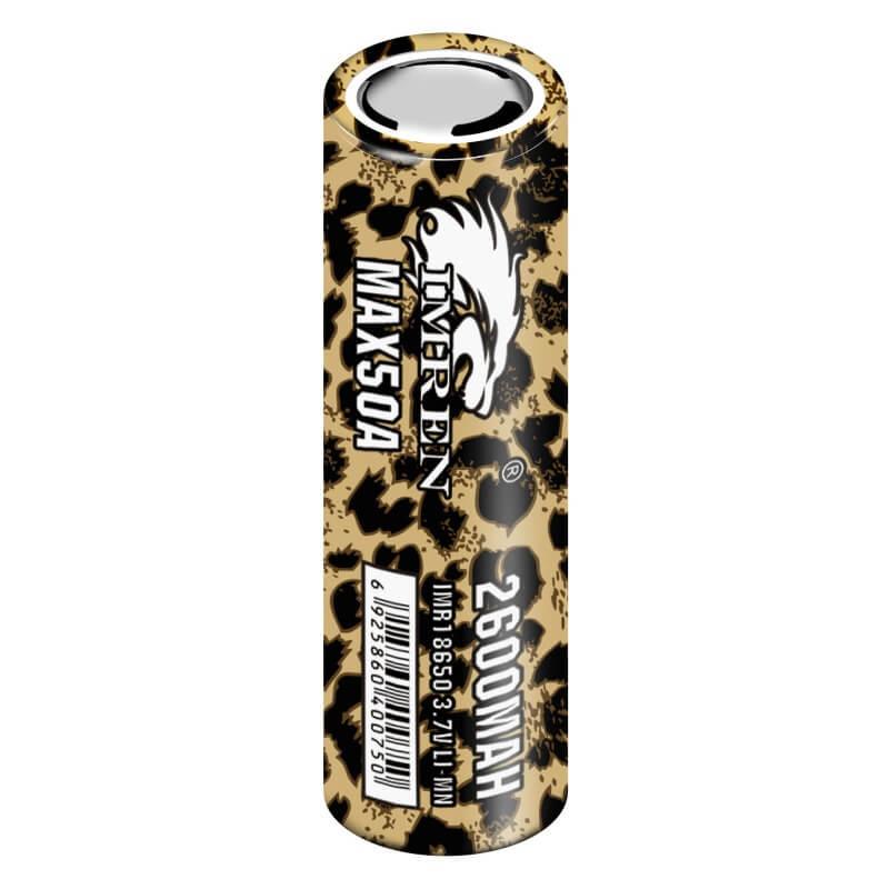 IMREN 18650 2600mah 50A Leopard Battery
