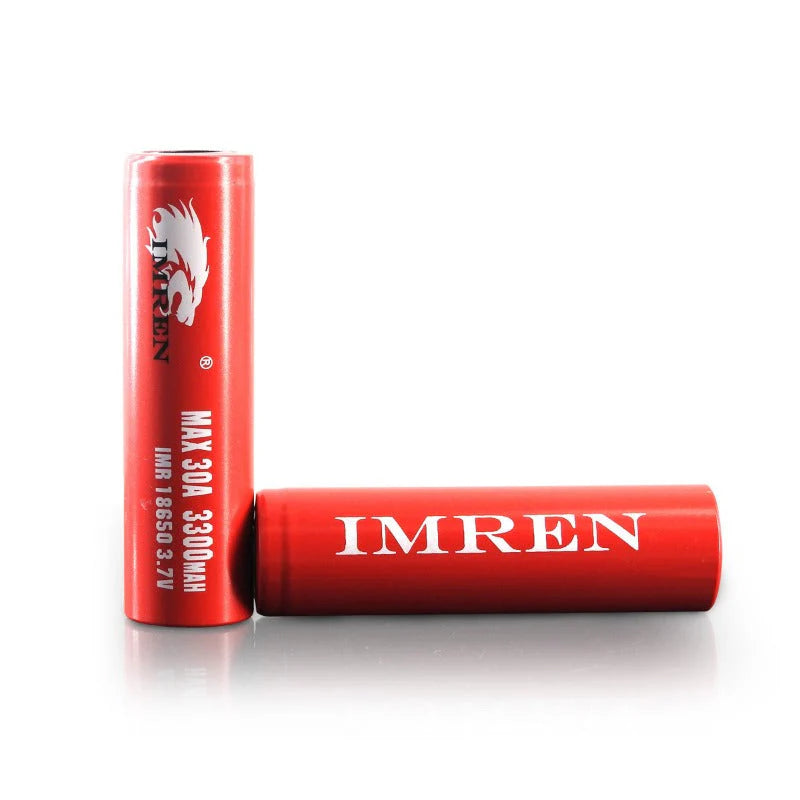 IMREN 18650 3300mAh 30A Rechargeable Lithium Battery